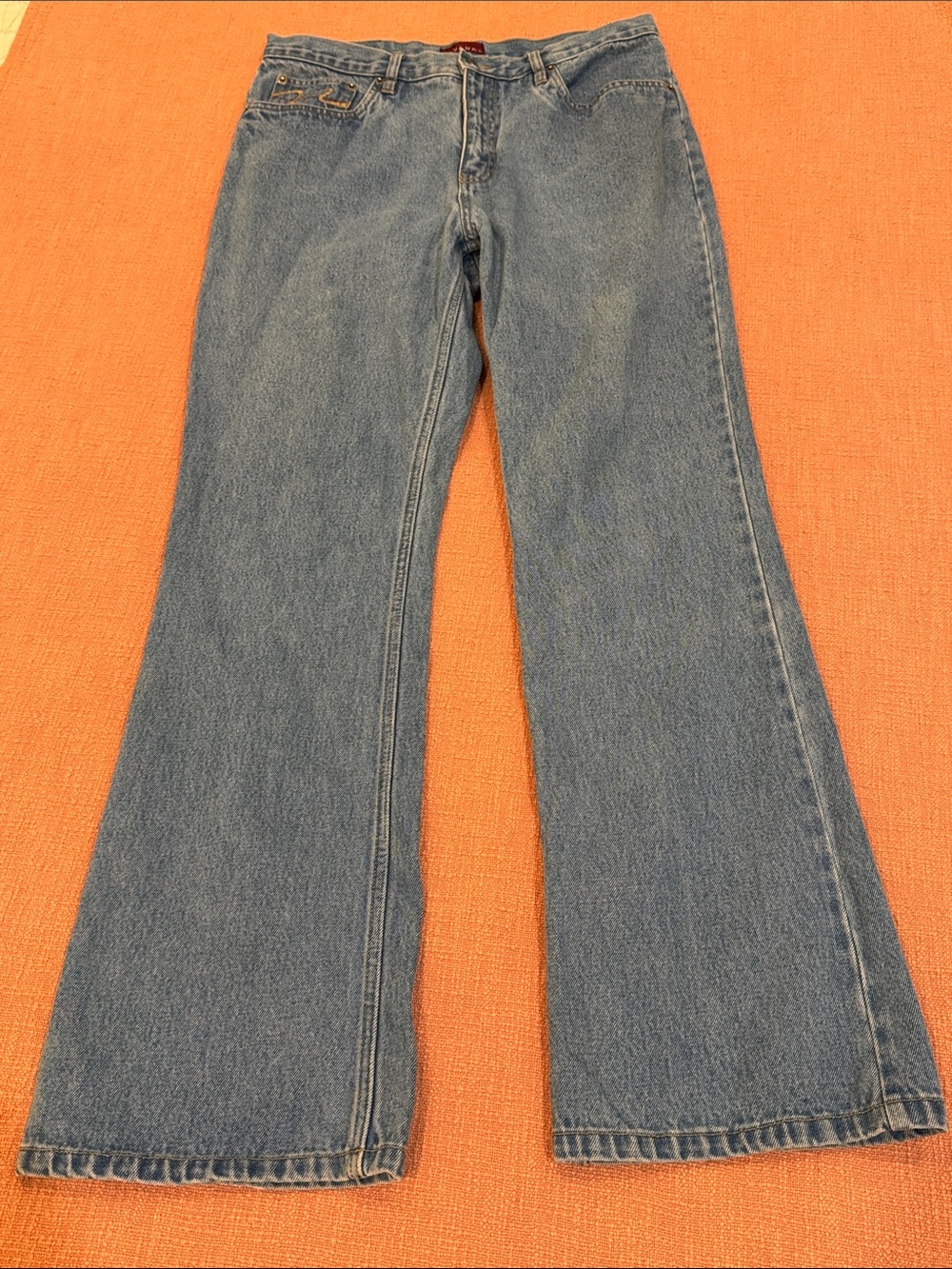Vintage Nevada wm’s Blue Wide Leg light Flare Jeans - W34L31.5